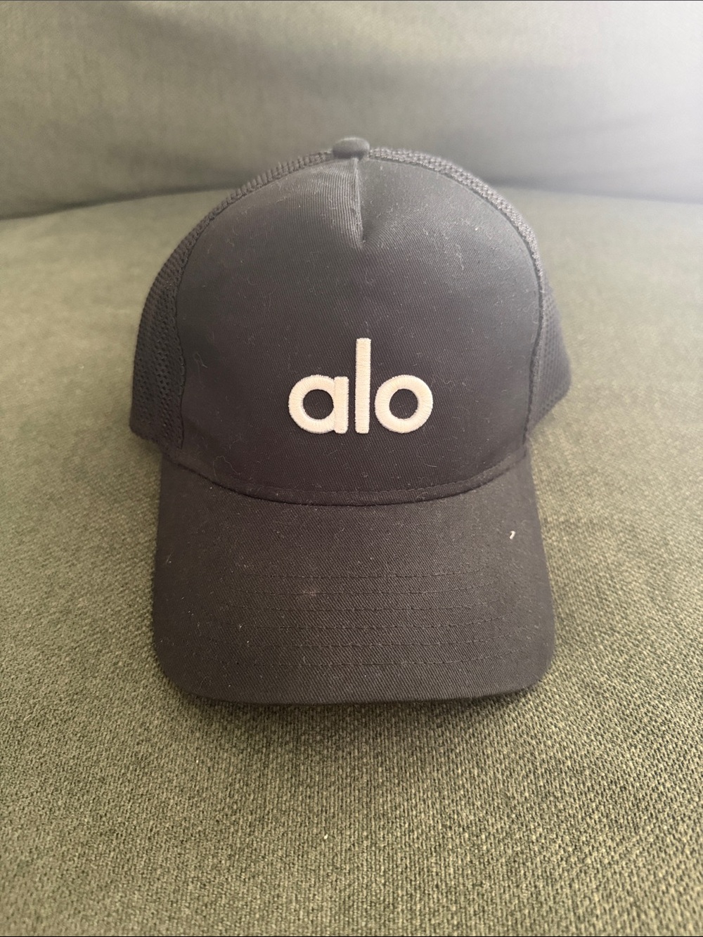 ALO Mens Hat with White Logo